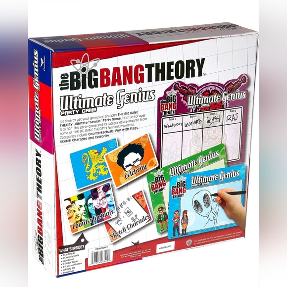 Big Bang Theory Ultimate Genius Party Game Factory Sealed - Picture 2 of 5
